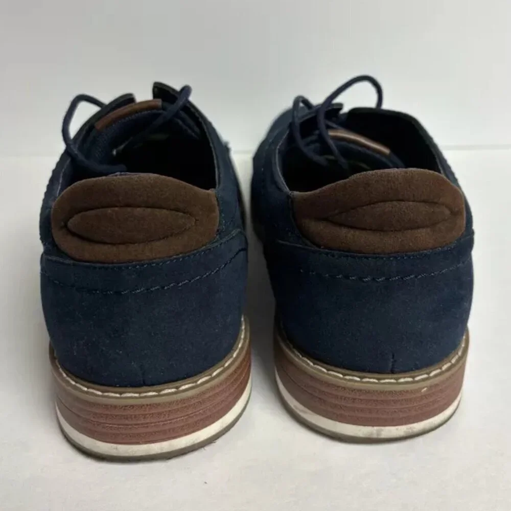 Vance Co Men’s Rutger Oxford Navy, Size 8.5 M